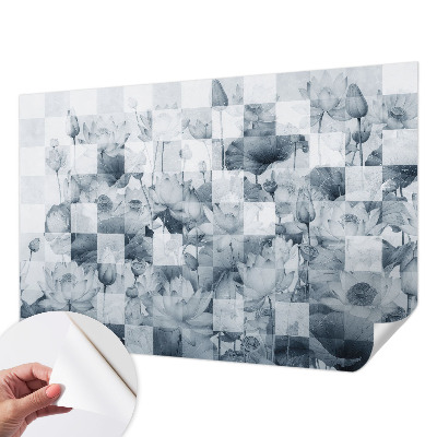 Moderná tapeta na stenu Lotosové kvety