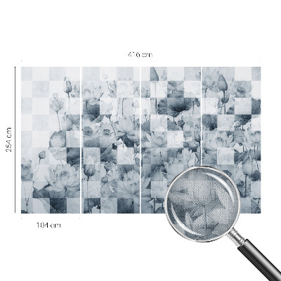 Moderná tapeta na stenu Lotosové kvety