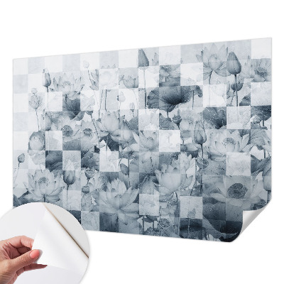 Moderná tapeta na stenu Lotosové kvety