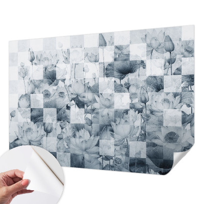 Moderná tapeta na stenu Lotosové kvety