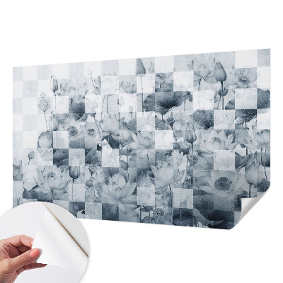 Moderná tapeta na stenu Lotosové kvety