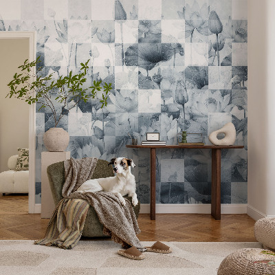 Moderná tapeta na stenu Lotosové kvety