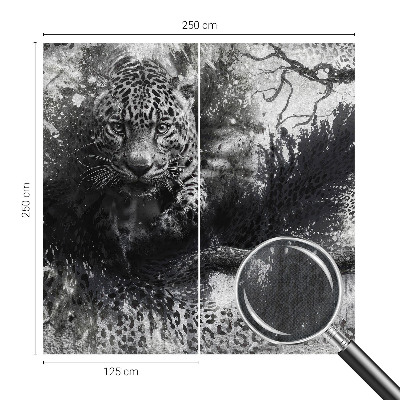 Tapety na stenu samolepiace Abstraktné leopardy