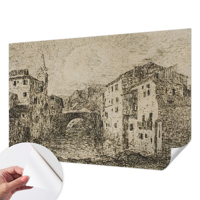 Samolepiaca fototapeta do detskej izby Panoráma mesta