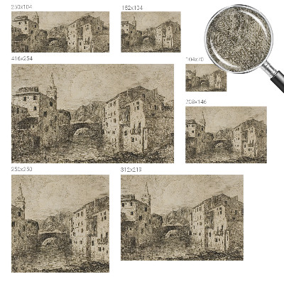 Samolepiaca fototapeta do detskej izby Panoráma mesta