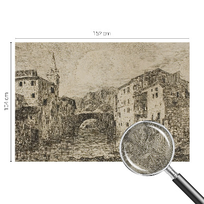 Samolepiaca fototapeta do detskej izby Panoráma mesta