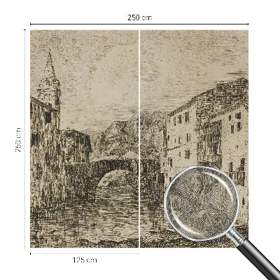 Samolepiaca fototapeta do detskej izby Panoráma mesta