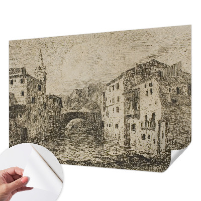 Samolepiaca fototapeta do detskej izby Panoráma mesta