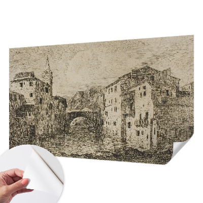 Samolepiaca fototapeta do detskej izby Panoráma mesta