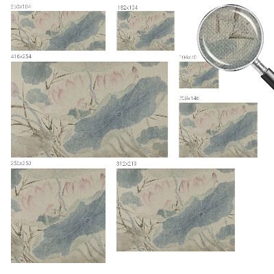 3D fototapeta Lotosové listy