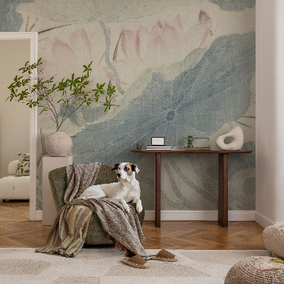 3D fototapeta Lotosové listy