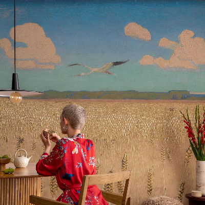 Detská fototapeta Pšeničné pole