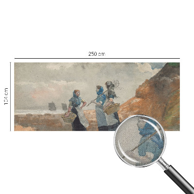 3D tapeta na stenu Pokojné pobrežie