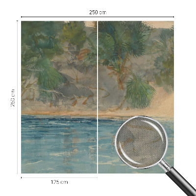 Detská fototapeta na stenu Tropické pobrežie