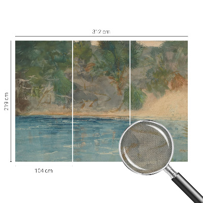 Detská fototapeta na stenu Tropické pobrežie