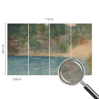 Detská fototapeta na stenu Tropické pobrežie