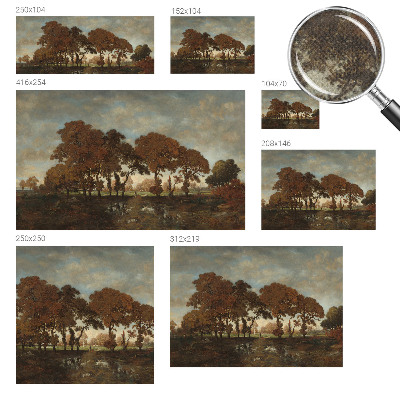 Fotografická tapeta do detskej izby Idylická krajina