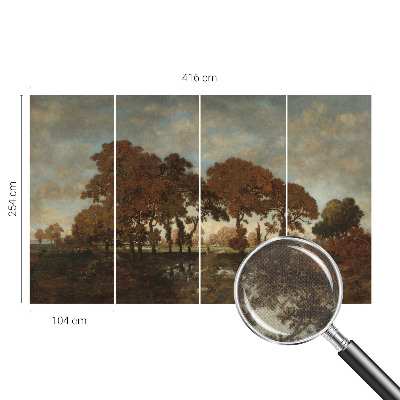 Fotografická tapeta do detskej izby Idylická krajina