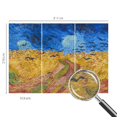 Moderná tapeta na stenu Poľná krajina