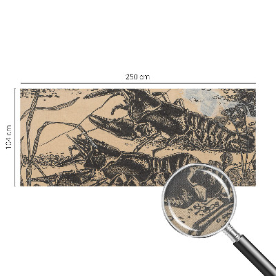 Samolepiaca fototapeta do spálne Vodný rak