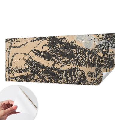 Samolepiaca fototapeta do spálne Vodný rak