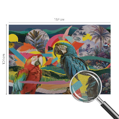 3D fototapeta Exotické vtáky