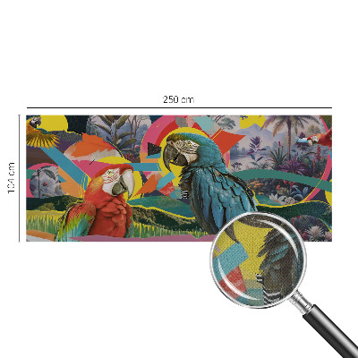 3D fototapeta Exotické vtáky