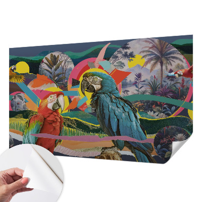 3D fototapeta Exotické vtáky