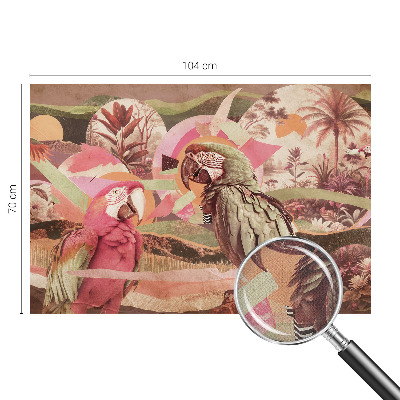 Detská fototapeta Tropické vtáky