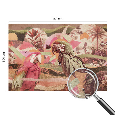 Detská fototapeta Tropické vtáky