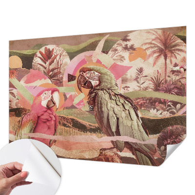 Detská fototapeta Tropické vtáky