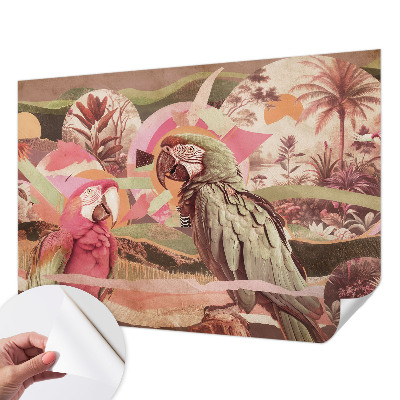 Detská fototapeta Tropické vtáky