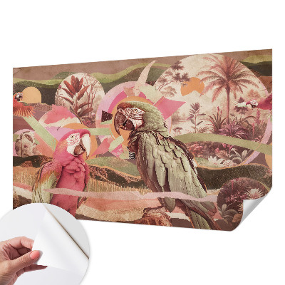 Detská fototapeta Tropické vtáky