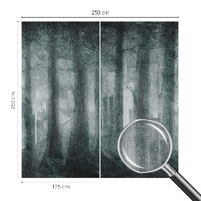 3D tapeta Tajomný les