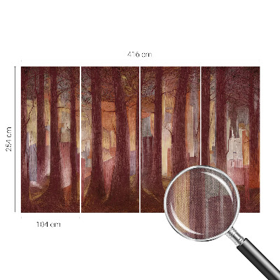 Fototapeta do detskej izby Tajomná krajina