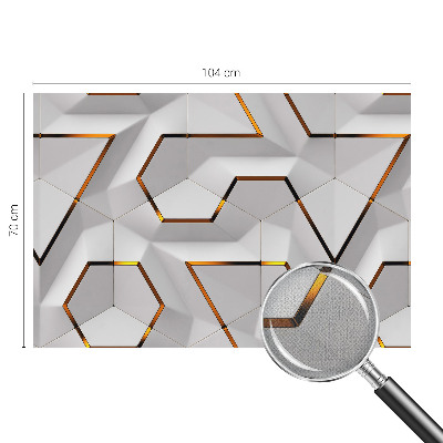 3D tapeta na stenu Moderná geometria