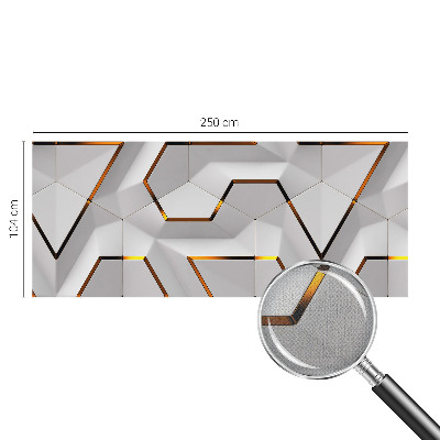 3D tapeta na stenu Moderná geometria