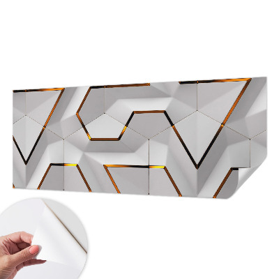 3D tapeta na stenu Moderná geometria