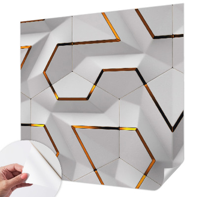 3D tapeta na stenu Moderná geometria