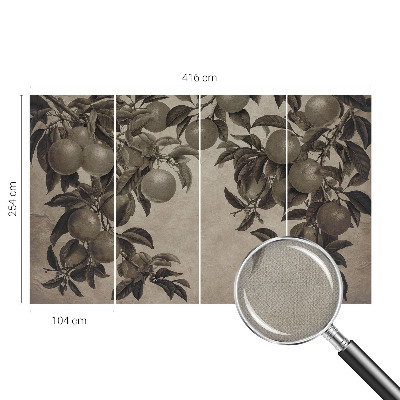 Fotografická tapeta do detskej izby Ovocný vzor