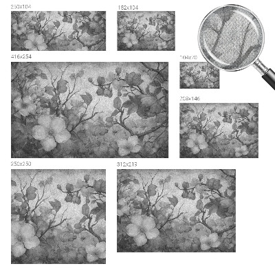 Detská tapeta Kvetinová vetvička