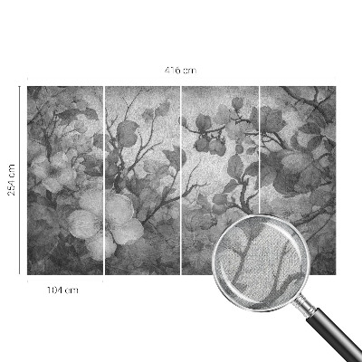 Detská tapeta Kvetinová vetvička