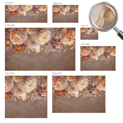 Moderná tapeta na stenu Kvetinová elegancia