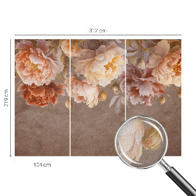 Moderná tapeta na stenu Kvetinová elegancia