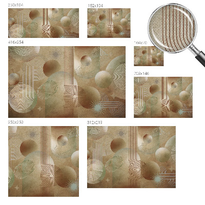 Samolepiaca fototapeta do obývačky Geometrický vzor