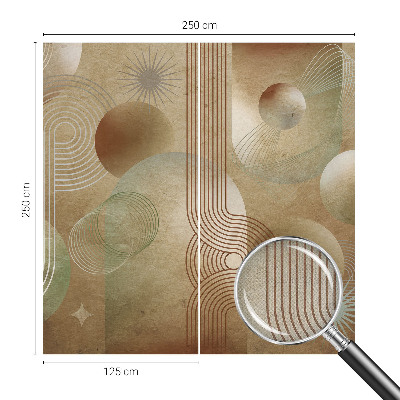 Samolepiaca fototapeta do obývačky Geometrický vzor