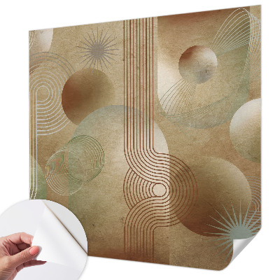 Samolepiaca fototapeta do obývačky Geometrický vzor