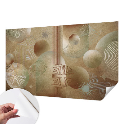 Samolepiaca fototapeta do obývačky Geometrický vzor