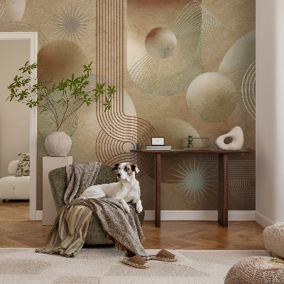 Samolepiaca fototapeta do obývačky Geometrický vzor