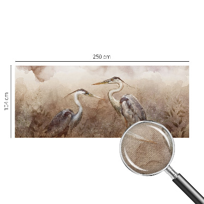 Samolepiaca fototapeta do spálne Elegantné vtáky